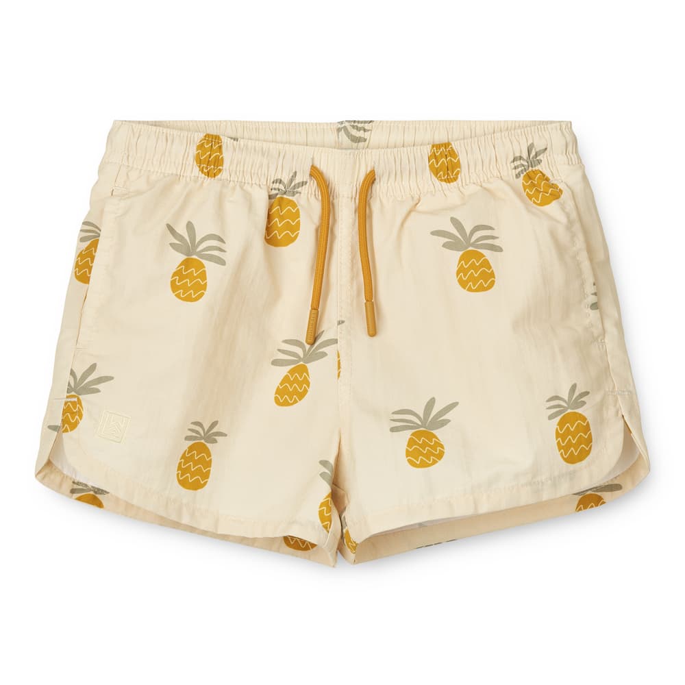 Aiden Printed Swim Shorts (Pineapples)