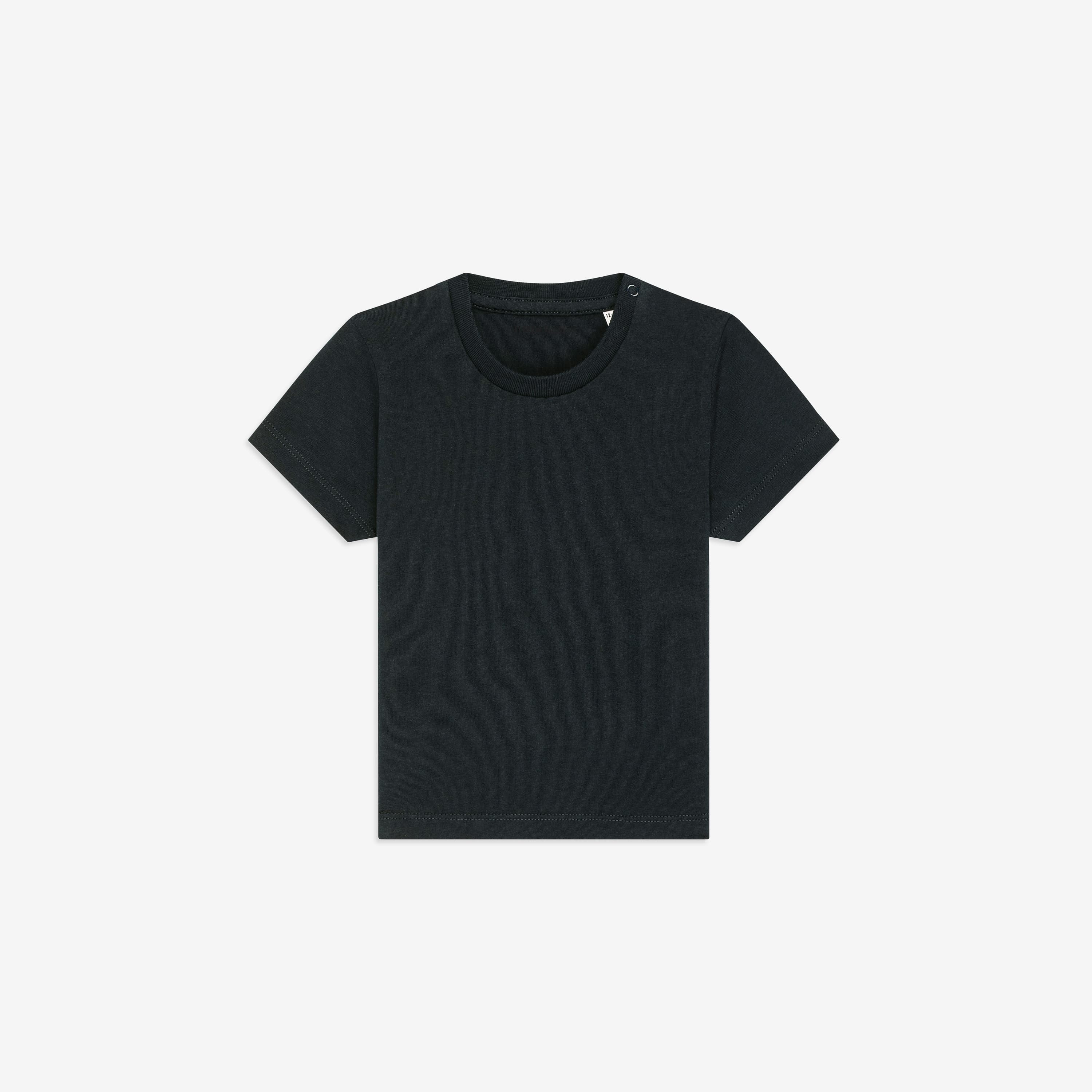 Organic Baby T-Shirt Pixie (Black)