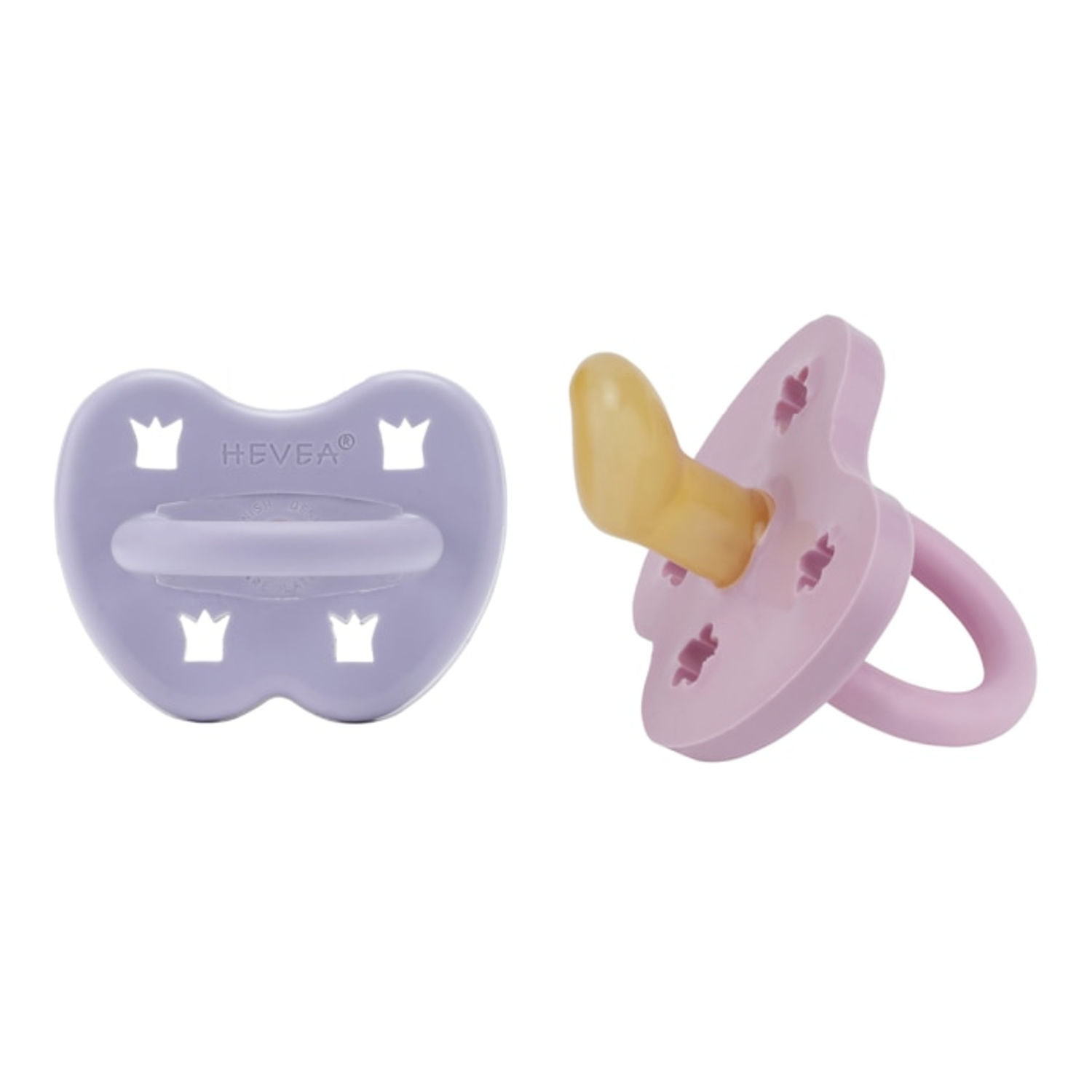 Pacifier 2-pack 3-36 months Violet & Light Orchid Orthodontic