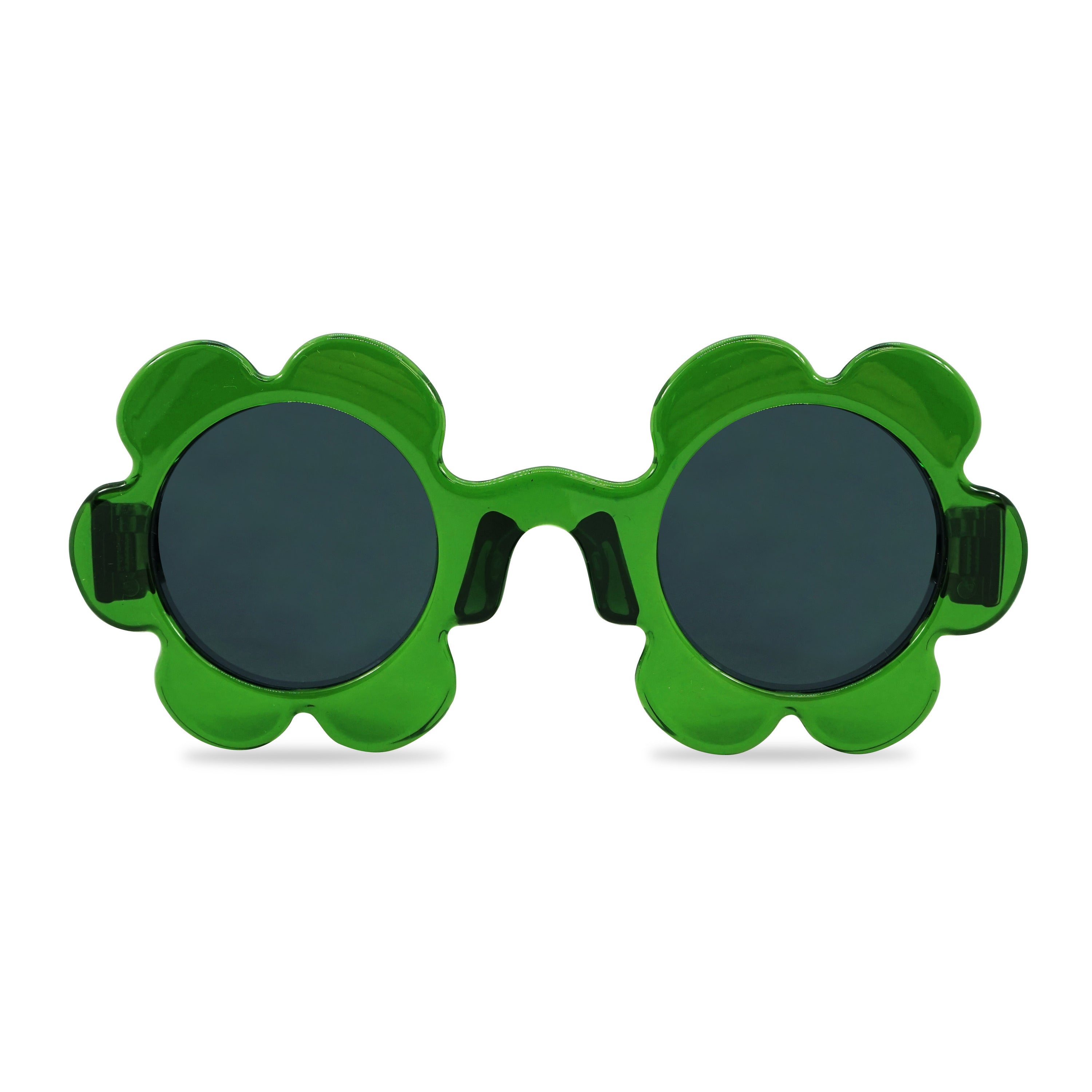 Flower Candy Sunglasses with chain (Green)