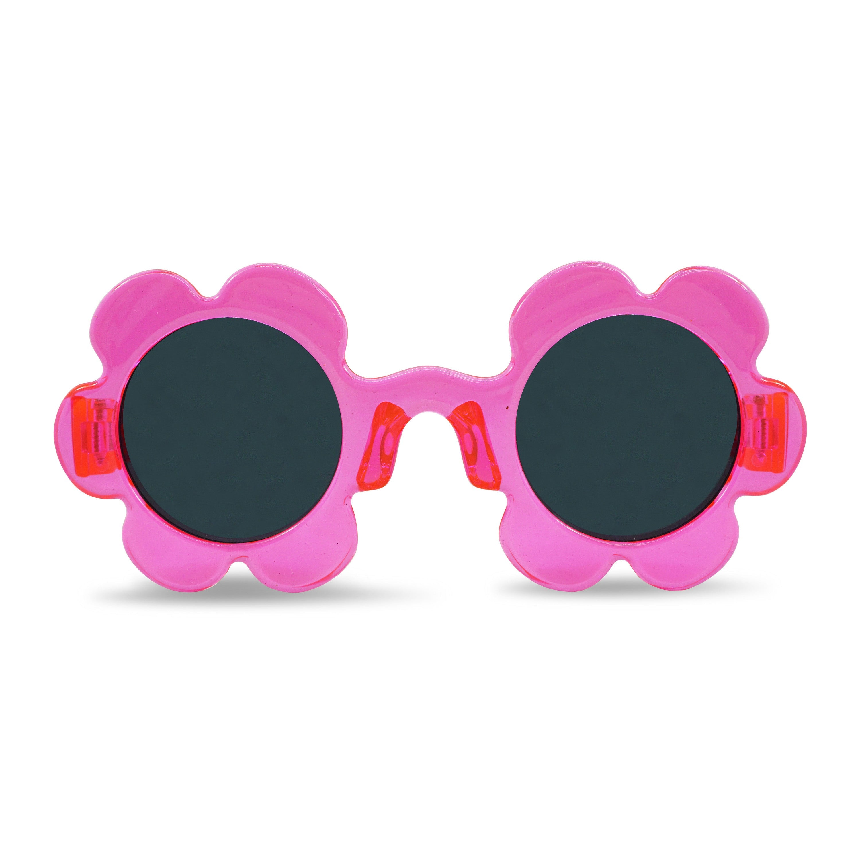 Flower Candy Sunglasses with chain (Pink)