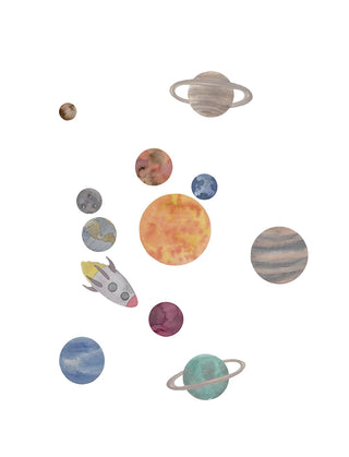 Wallsticker Solar System (Multi)