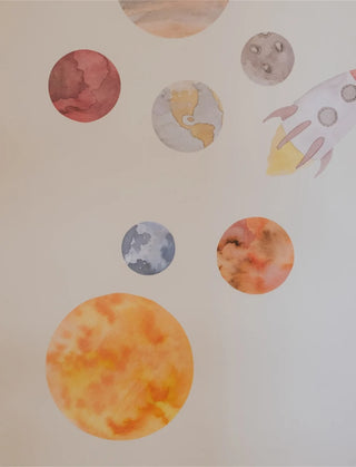 Wallsticker Solar System (Multi)