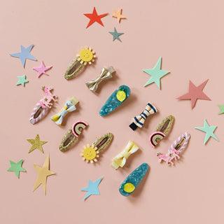 Carnival Rainbow Clips Girls - Hairclips Rockahula - Kuwait - Saudi Arabia