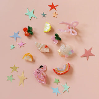 Citrus Slice Claw Clips 2 Pack Girls - Hairclips Rockahula - Kuwait - Saudi Arabia
