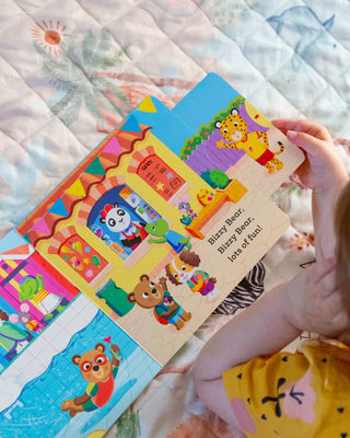 Bizzy Bear: Swimming Fun Interactive Books Nosy Crow - Kuwait - Saudi Arabia
