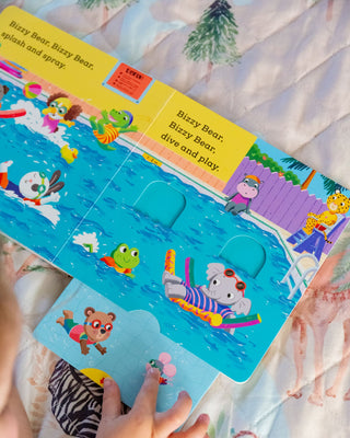 Bizzy Bear: Swimming Fun Interactive Books Nosy Crow - Kuwait - Saudi Arabia