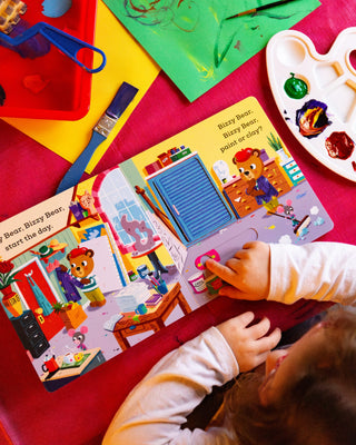 Bizzy Bear: Famous Artist Interactive Books Nosy Crow - Kuwait - Saudi Arabia