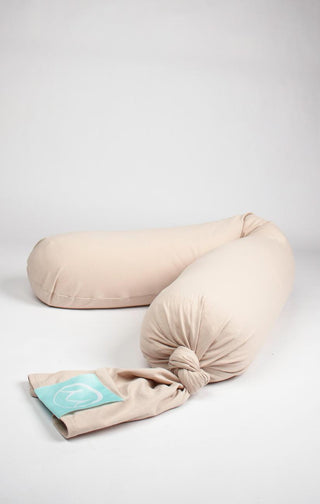 Pregnancy Pillow (Linen Beige) Pregnancy Pillows Najell - Kuwait - Saudi Arabia