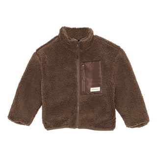 Rori Unisex Teddy Jacket (Major Brown)