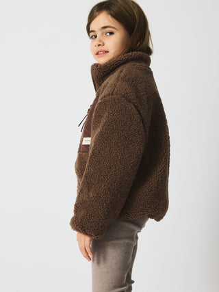 Rori Unisex Teddy Jacket (Major Brown)