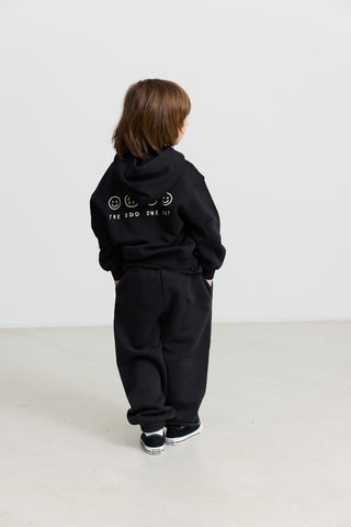 Norah Elia Unisex Sweatshirt Set (Jet Black)