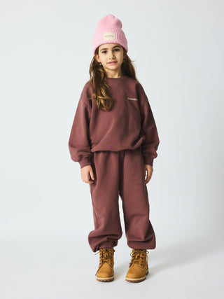 Norah Elia Unisex Sweatshirt Set (Marron Plum)
