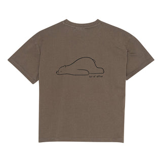 Nanna Out Of Office T-Shirt (Major Brown)