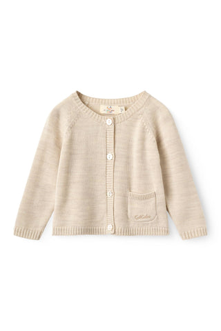 Classic Merino Baby Set (Pale Cream Melange)