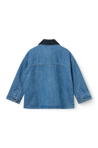 Denim Jacket & Jeans Set (Indigo Blue)