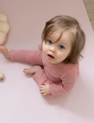 Alva Foam Play Mats Square (Rose Blush)