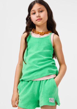 Ria Angela Top & Short Set (Green Garden) Girls - Sets Molo - Kuwait - Saudi Arabia