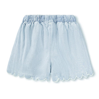 Addie Shorts (Washed Chambrey) Girls - Shorts Molo - Kuwait - Saudi Arabia