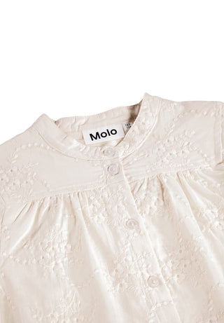 Rania Shirt (Pearled Ivory) Girls - Shirt Molo - Kuwait - Saudi Arabia