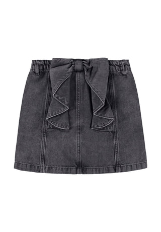 Bellamy Skirt (Grey Washed Denim) Grey Skirts Molo - Kuwait - Saudi Arabia
