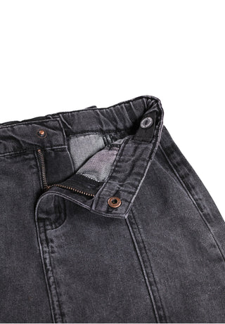 Bellamy Skirt (Grey Washed Denim) Skirts Molo - Kuwait - Saudi Arabia