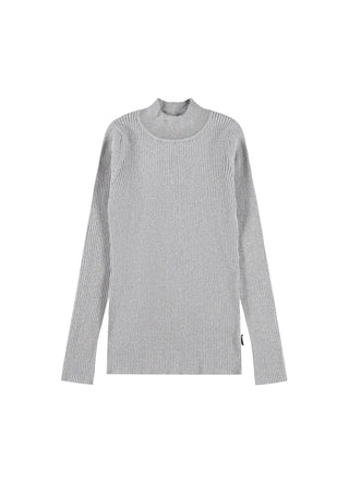 Ginevra Glitter Top (Grey Silver) Silver Girls - Tops Molo - Kuwait - Saudi Arabia