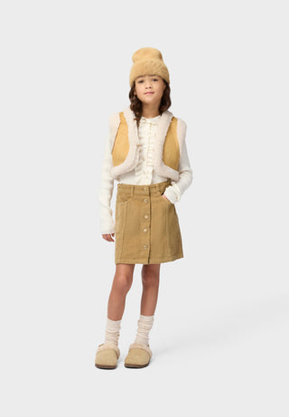 Gamora Shirt (Pearled Ivory) Girls - Shirt Molo - Kuwait - Saudi Arabia