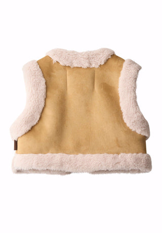 Hildur Vest (Camel) Girls - Vest Molo - Kuwait - Saudi Arabia