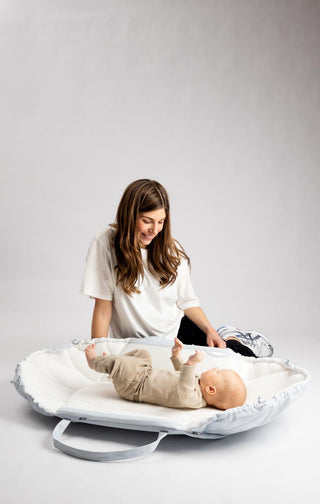 SleepCarrier X (Sky Blue) Mama - Baby Carriers Najell - Kuwait - Saudi Arabia