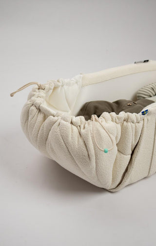 SleepCarrier X (Bouclé White) Mama - Baby Carriers Najell - Kuwait - Saudi Arabia