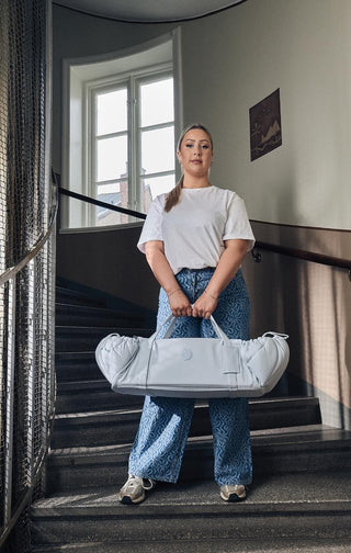 SleepCarrier X (Sky Blue) Mama - Baby Carriers Najell - Kuwait - Saudi Arabia