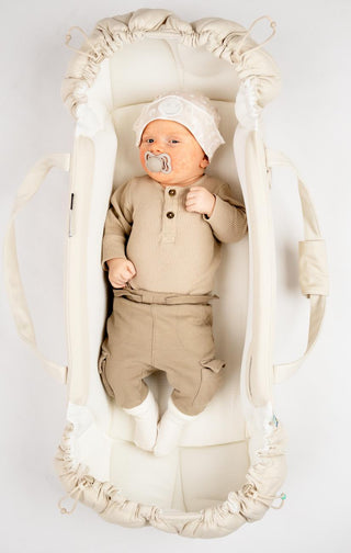 SleepCarrier X (Oat Beige) Mama - Baby Carriers Najell - Kuwait - Saudi Arabia