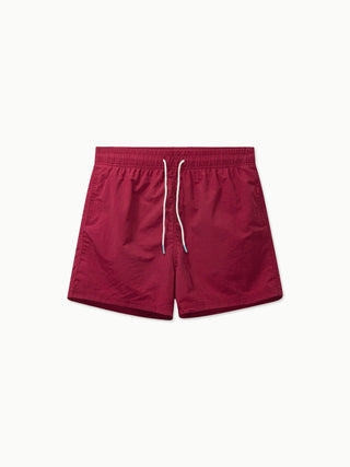 Bobby Swim Shorts (Ruby Red) Red Boys - Swim Shorts Petit Pommes - Kuwait - Saudi Arabia