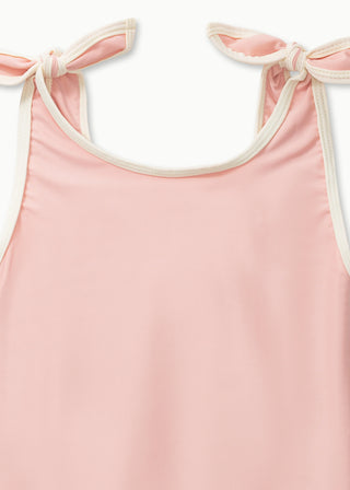 Elizabeth Swimsuit (French Rose) Girls - Swimsuits Petites Pommes - Kuwait - Saudi Arabia