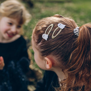 Happy Little Ghost Clips Girls - Hairclips Rockahula - Kuwait - Saudi Arabia
