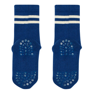 Non-slip Sports Socks Organic Cotton (True Blue) Unisex - Socks GoBabyGo - Kuwait - Saudi Arabia