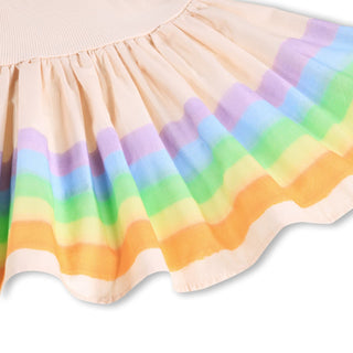 Carin Dress (Pink Rainbow) Dresses Molo - Kuwait - Saudi Arabia