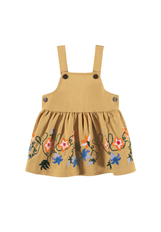 Colleena Dress (Camel) Yellow Dresses Molo - Kuwait - Saudi Arabia