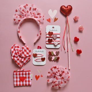 Sweet Hearts Tulle Headband Girls - Hairbands Rockahula - Kuwait - Saudi Arabia
