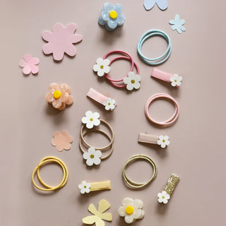 Mini Daisy Claw Clips 3 Pack Girls - Hairclips Rockahula - Kuwait - Saudi Arabia