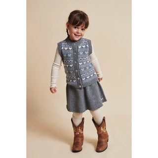 Limited Cowboy Boots Dove x Bootstock (Cognac) Girls - Shoes Copenhagen Colors - Kuwait - Saudi Arabia