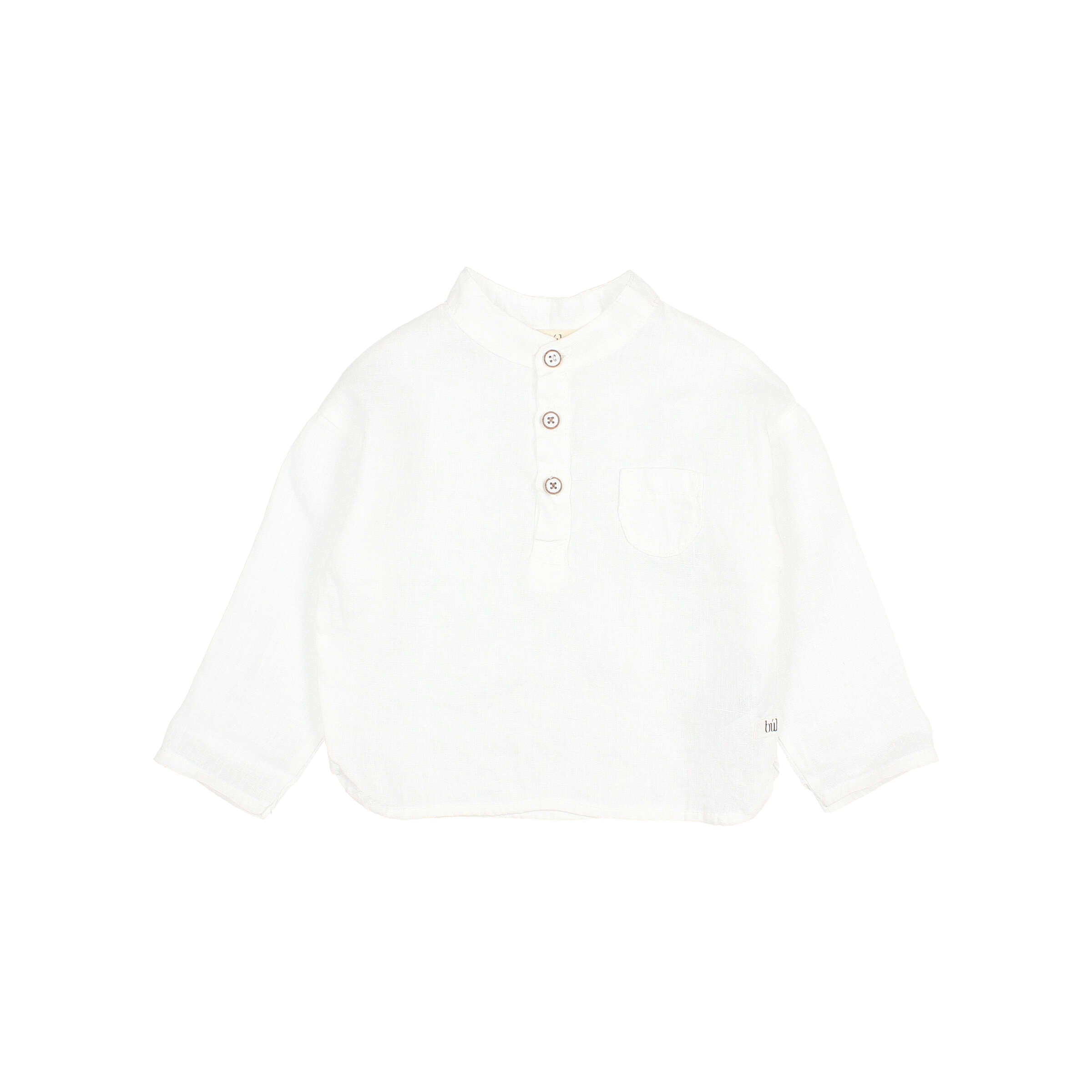 Linen Kurta Shirt (White)