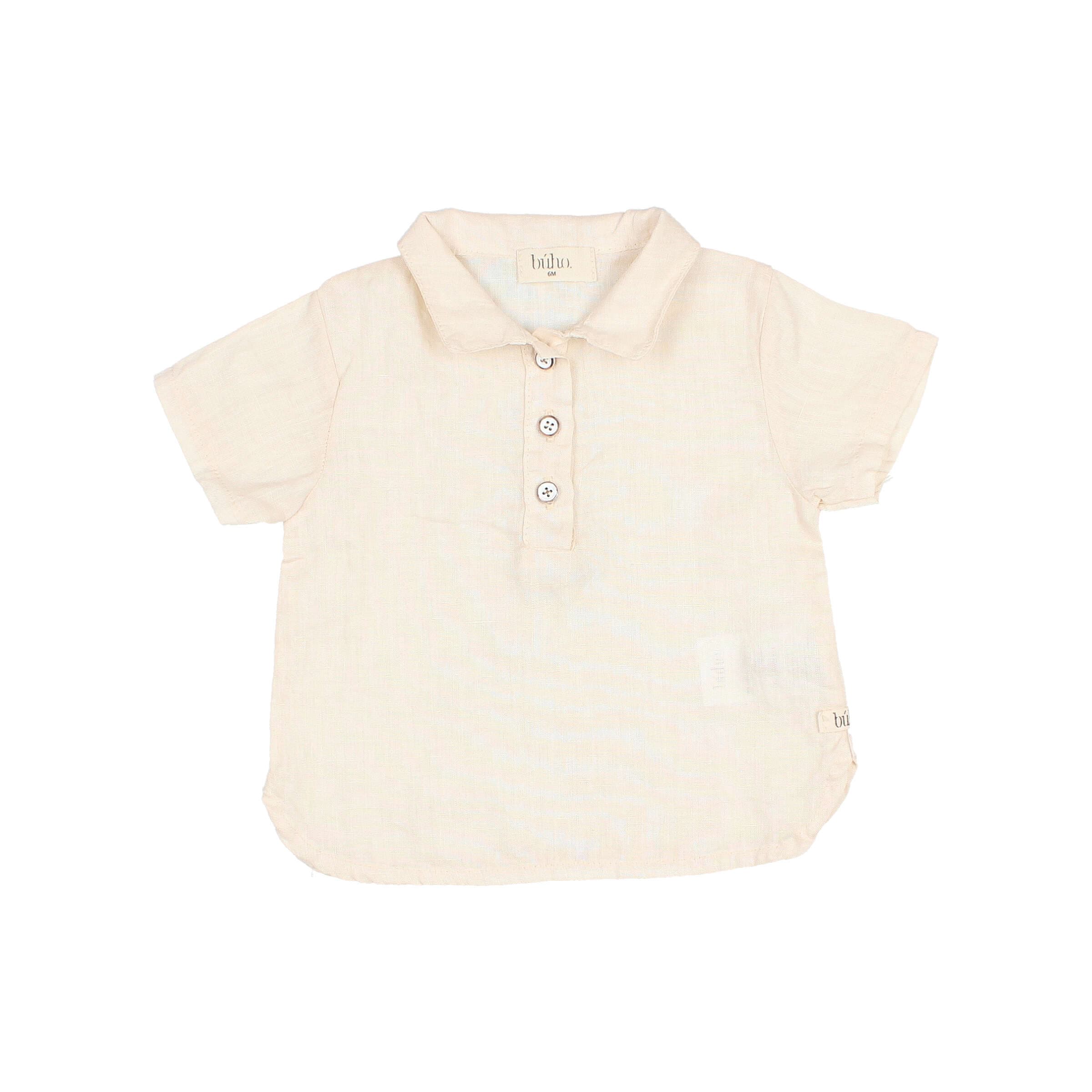 Baby Linen Shirt (Sand)