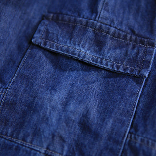 Sae Woven Pants (Mid Blue Wash) Boys - Pants Molo - Kuwait - Saudi Arabia