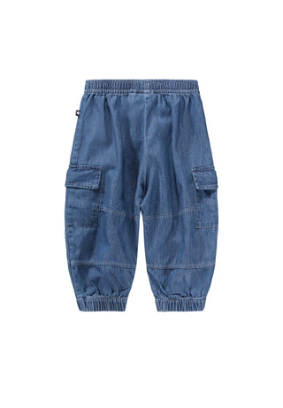 Sae Woven Pants (Mid Blue Wash) Unisex - Pants Molo - Kuwait - Saudi Arabia