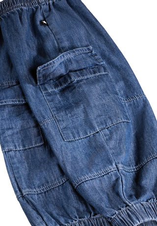 Sae Woven Pants (Mid Blue Wash) Unisex - Pants Molo - Kuwait - Saudi Arabia