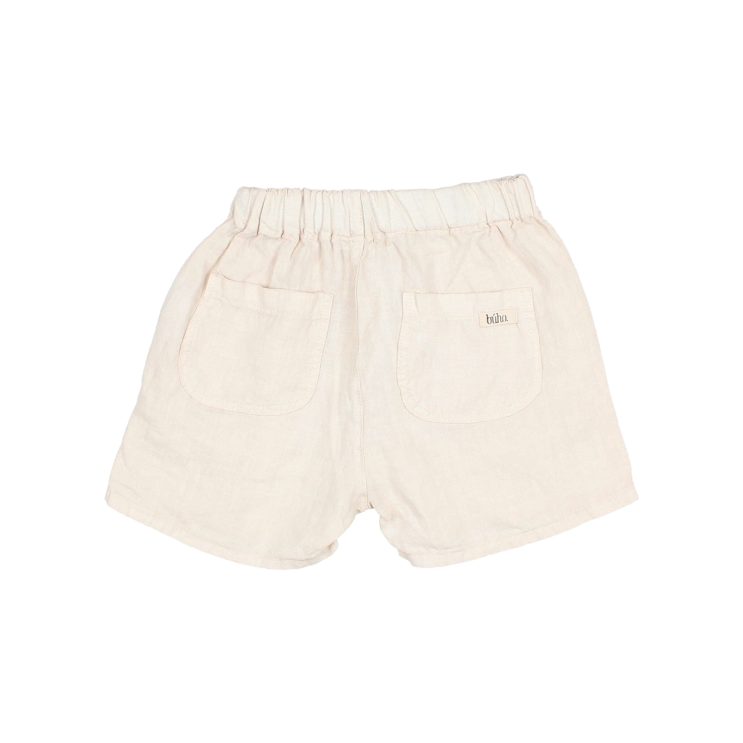 Linen Bermuda Shorts (Sand)