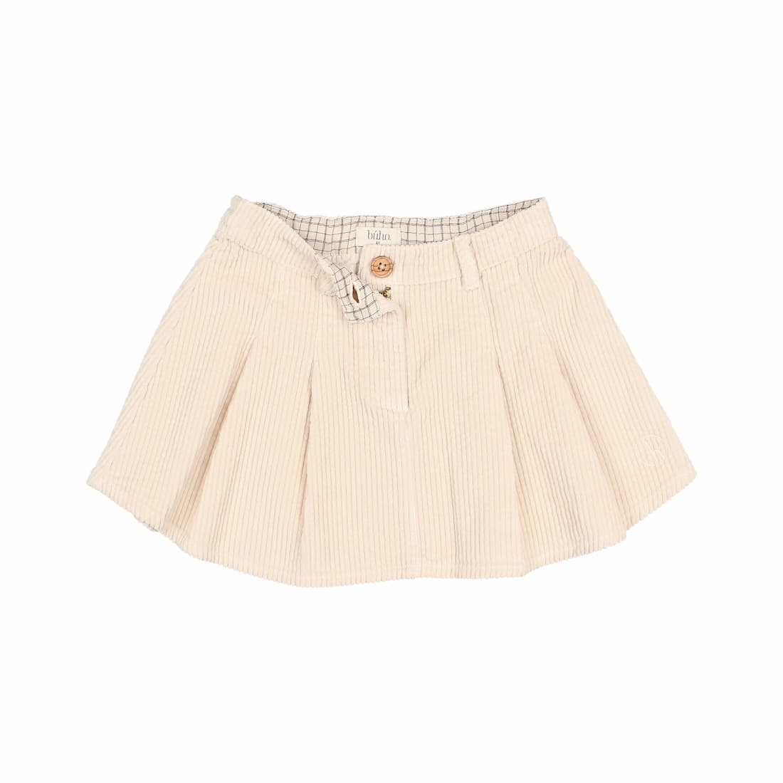 Box Pleat Skirt (Sand)