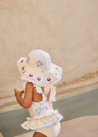 Nuka Swimhat (Sea Shell Deco) Girls - Swim Hats Molo - Kuwait - Saudi Arabia